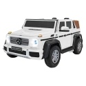 Autko Elektryczne  Dla Dzieci Premium VIP Mercedes Benz MAYBACH G650 STRONG 200W - biały