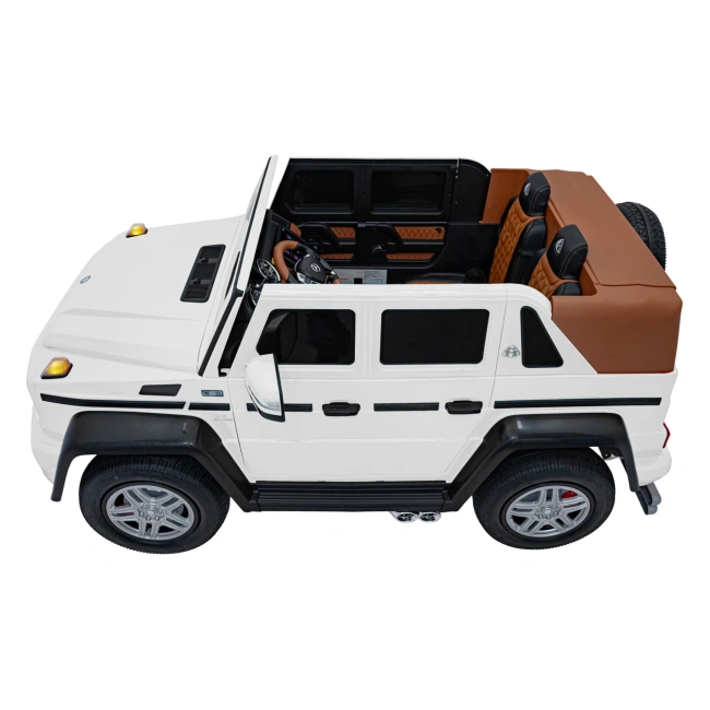 Autko Elektryczne  Dla Dzieci Premium VIP Mercedes Benz MAYBACH G650 STRONG 200W - biały
