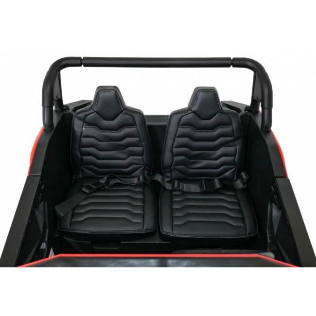 Dwuosobowe Duże Mini Buggy - STRONG Racing - 180W - 16km/h - czerwony