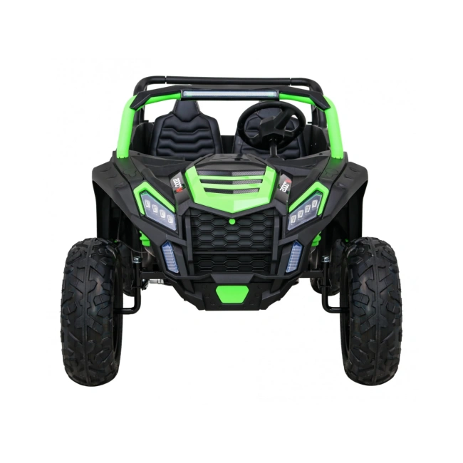 Mini Buggy Dla dzieci Dwuosobowe Na Akumulator STRONG Racing 180W - zielony