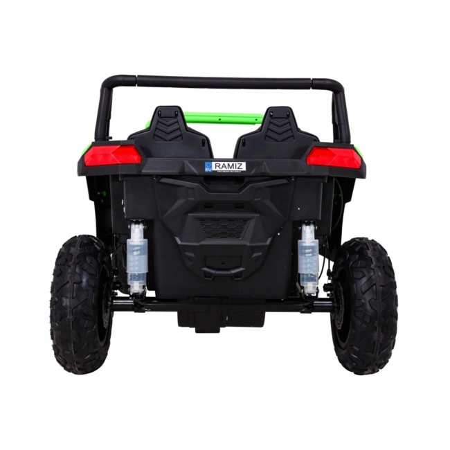 Mini Buggy Dla dzieci Dwuosobowe Na Akumulator STRONG Racing 180W - zielony