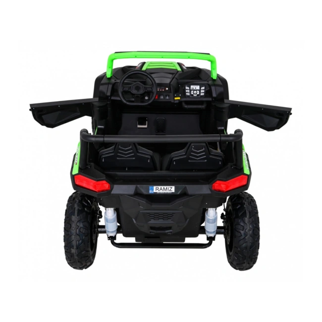 Mini Buggy Dla dzieci Dwuosobowe Na Akumulator STRONG Racing 180W - zielony