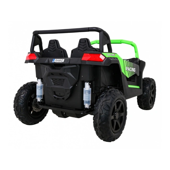 Mini Buggy Dla dzieci Dwuosobowe Na Akumulator STRONG Racing 180W - zielony