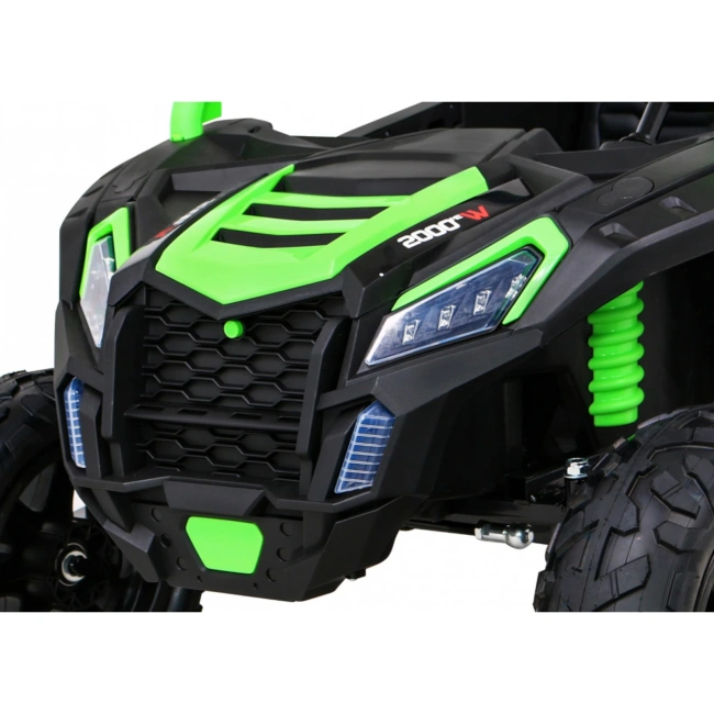 Dwuosobowe Duże Mini Buggy - STRONG Racing - 180W - 16km/h - zielony