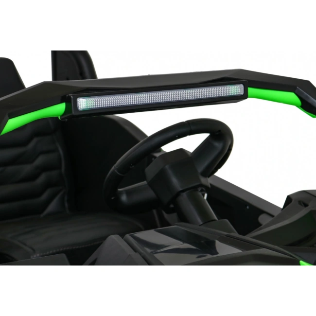 Dwuosobowe Duże Mini Buggy - STRONG Racing - 180W - 16km/h - zielony