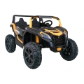 Mini Buggy Na Akumulator Dwuosobowe STRONG Racing 180W - żółty