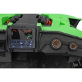 Duży Dwuosobowy Gokart Elektryczny Off-Road - GENERAL 63 - 25km/h - zielony