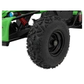 Duży Dwuosobowy Gokart Elektryczny Off-Road - GENERAL 63 - 25km/h - zielony