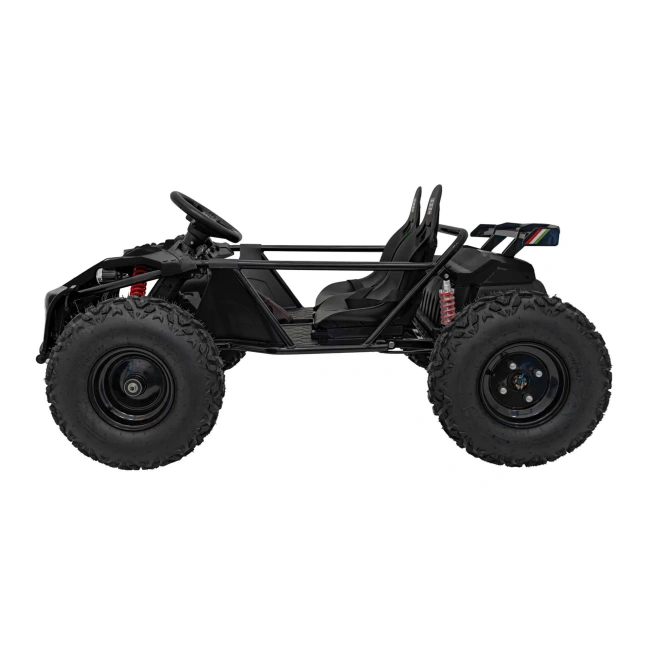 Dwuosobowy Gokart Elektryczny Dla Dzieci 5lat+ Off-road General 63 800W - czarny