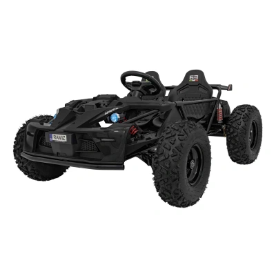 Dwuosobowy Gokart Elektryczny Dla Dzieci 5lat+ Off-road General 63 800W - czarny