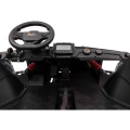 Duży Dwuosobowy Gokart Elektryczny Off-Road - GENERAL 63 - 25km/h - czarny
