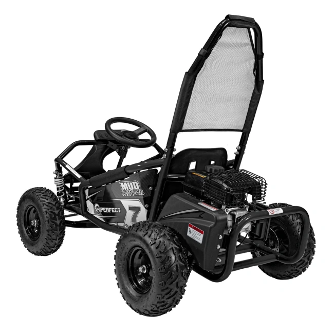 Gokart Off-Road Spalinowy Mud Monster 98cc - czarny