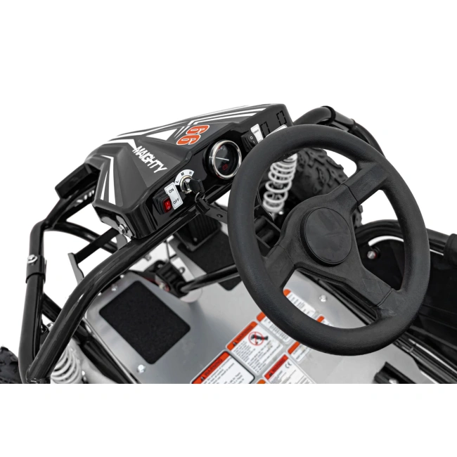 Gokart Elektryczny Off-Road - Maighty  - 1000W - 30km/h - czarny