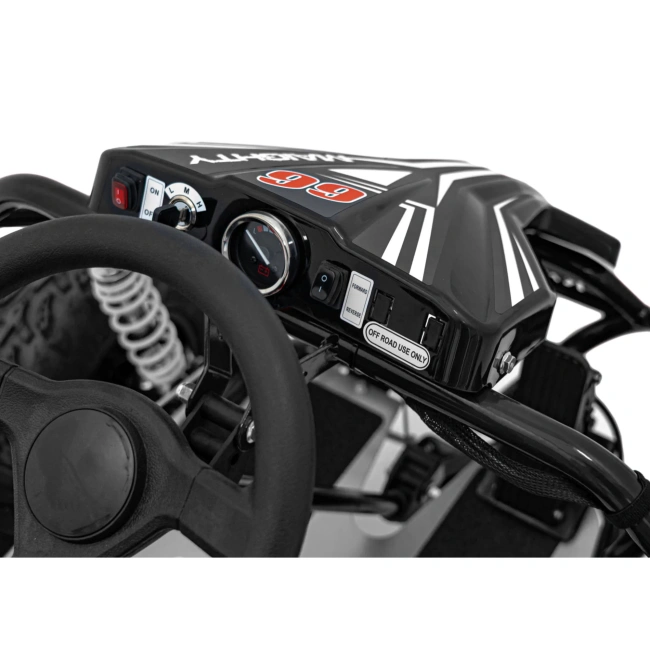 Gokart Elektryczny Off-Road - Maighty  - 1000W - 30km/h - czarny