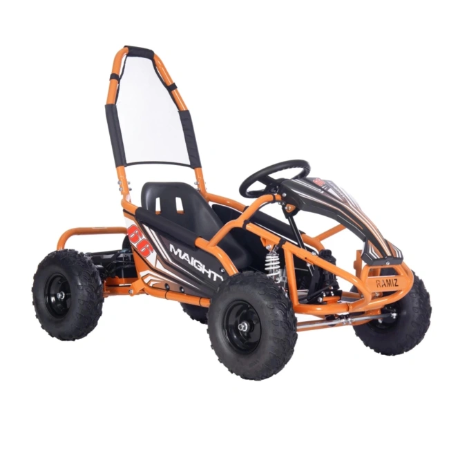 Gokart Elektryczny Off-Road Maighty 1000W - pomarańczowy