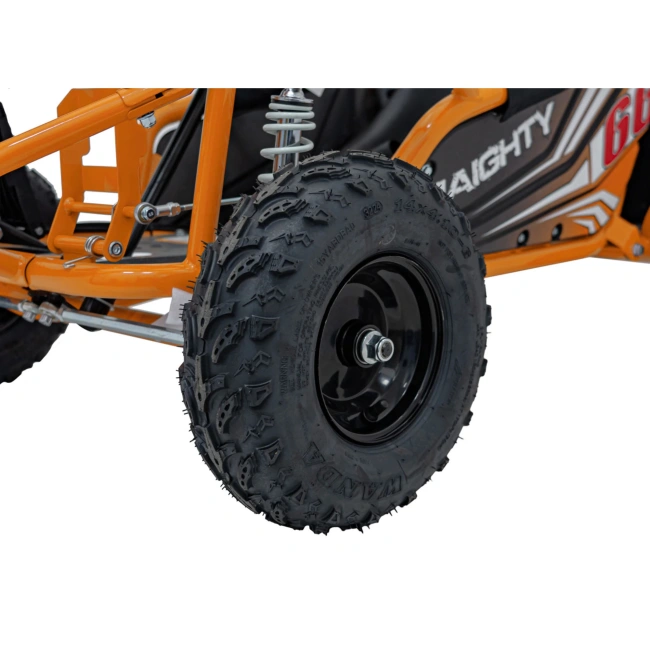 Gokart Elektryczny Off-Road - Maighty  - 1000W - 30km/h - pomarańczowy