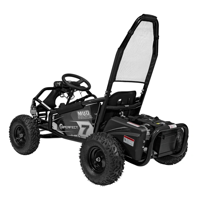 Mud Monster 1000W - Gokart Elektryczny Na Aumulator - czarny
