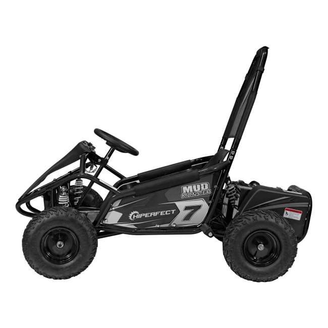 Mud Monster 1000W - Gokart Elektryczny Na Aumulator - czarny