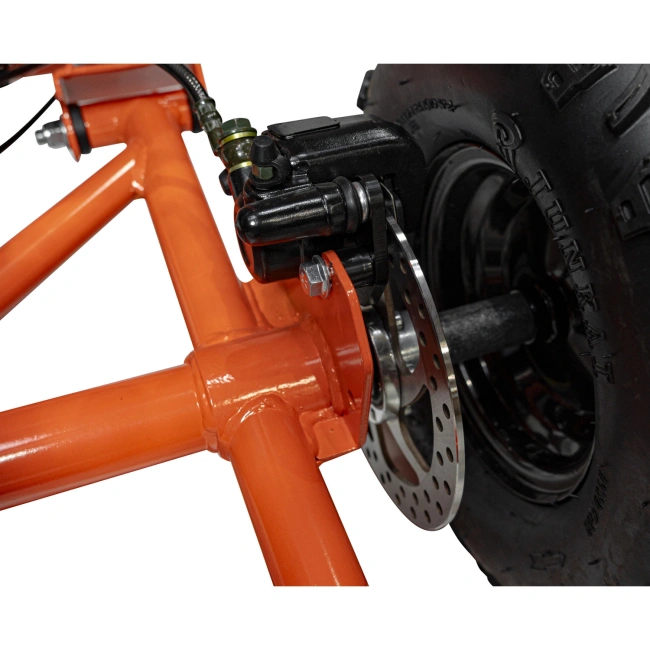 Gokart Elektryczny Off-Road - Mud Monster  - 1000W - 30km/h - pomarańczowy