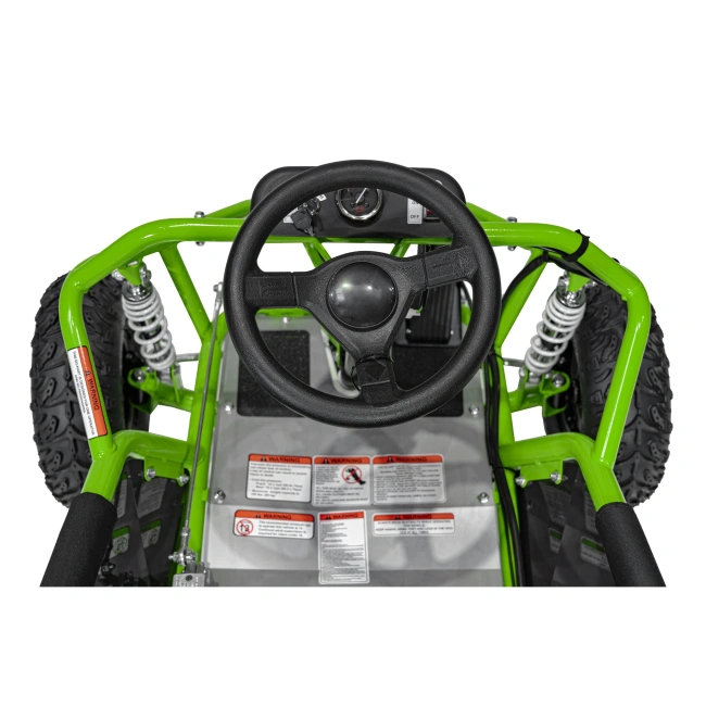 Gokart Elektryczny Off-Road - Mud Monster  - 1000W - 30km/h - zielony