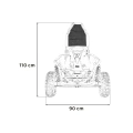 Gokart Elektryczny Off-Road - Mud Monster  - 1000W - 30km/h - zielony