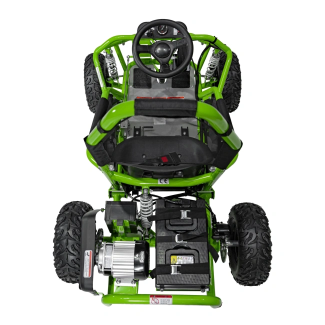 Gokart Elektryczny Off-Road Mud Monster 1000W - zielony