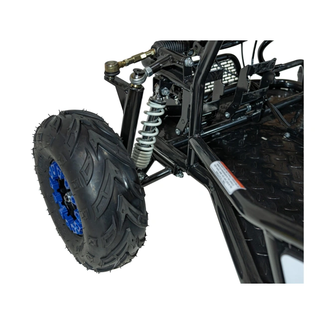 Dwuosobowe Mini Buggy Spalinowe - Lucky Seven - 38km/h - niebieskie