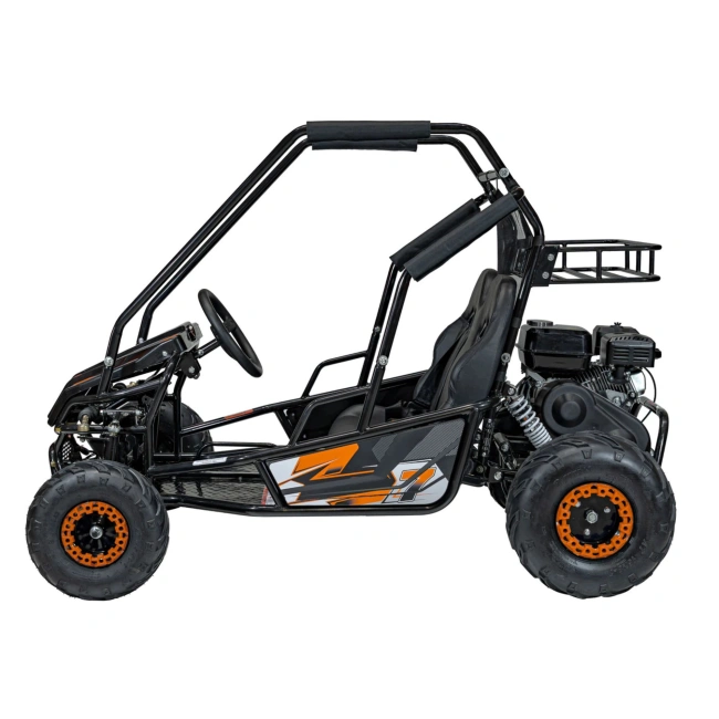 Dwuosobowe Mini Buggy Lucky Seven - 212cc - pomarańczowe