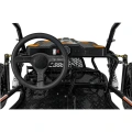 Dwuosobowe Mini Buggy Spalinowe - Lucky Seven - 38km/h - pomarańczowe