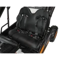 Dwuosobowe Mini Buggy Spalinowe - Lucky Seven - 38km/h - pomarańczowe