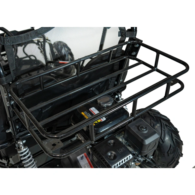 Dwuosobowe Mini Buggy Spalinowe - Lucky Seven - 38km/h - pomarańczowe