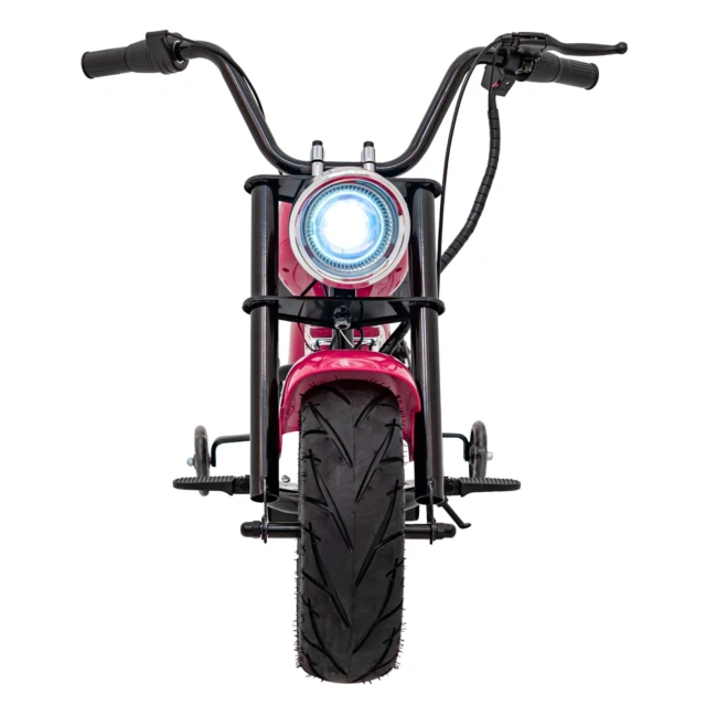 Motorek elektryczny dla dzieci Chopper Warrior - 350W - różowy