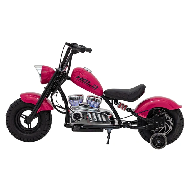 Motorek elektryczny dla dzieci Chopper Warrior - 350W - różowy