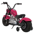 Motorek elektryczny dla dzieci Chopper Warrior - 350W - różowy
