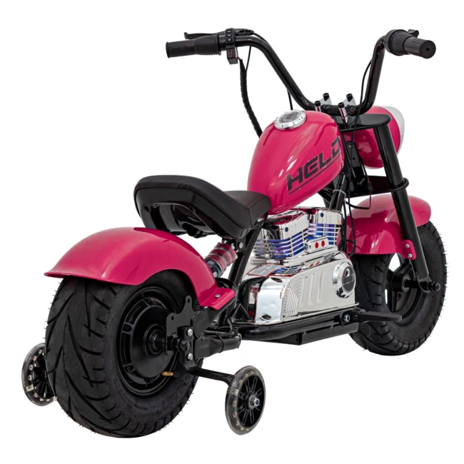 Motorek elektryczny dla dzieci Chopper Warrior - 350W - różowy