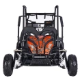 Dwuosobowe Mini Buggy Lucky Seven Lift - 125cc - pomarańczowy