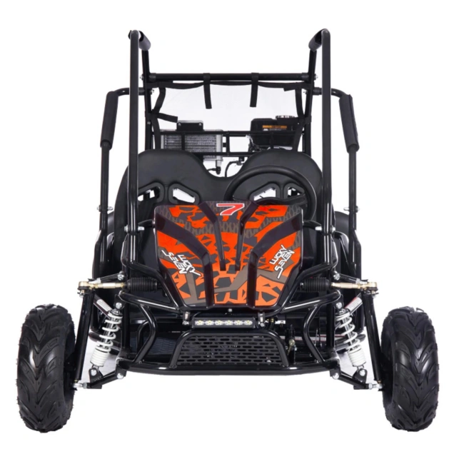 Dwuosobowe Mini Buggy Lucky Seven Lift - 125cc - pomarańczowy