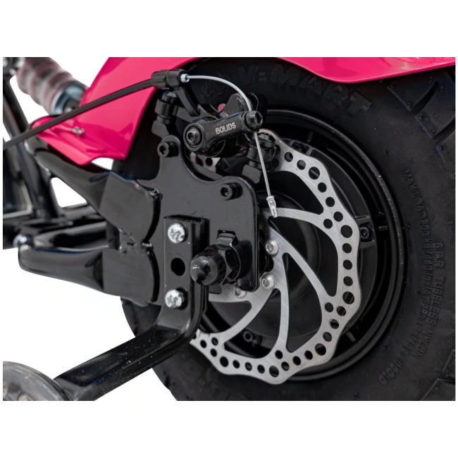 Mini motor elektryczny Chopper Warrior - 350W - różowy - dla dzieci 4+