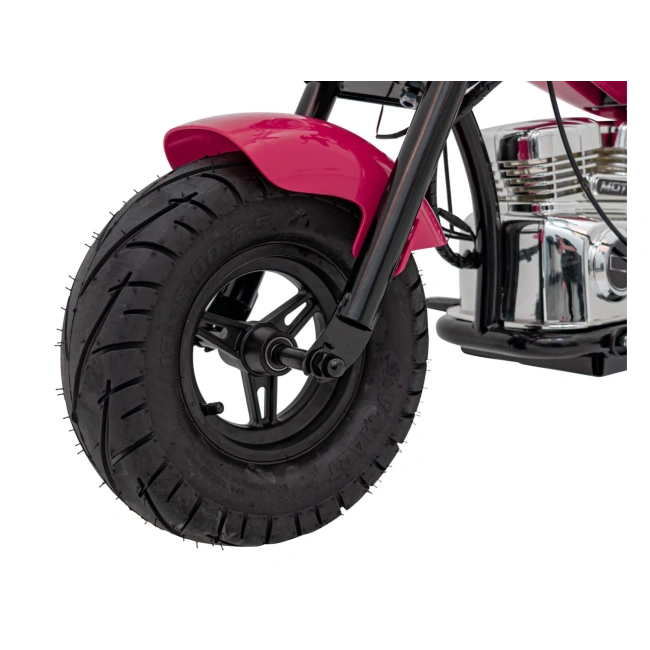 Mini motor elektryczny Chopper Warrior - 350W - różowy - dla dzieci 4+