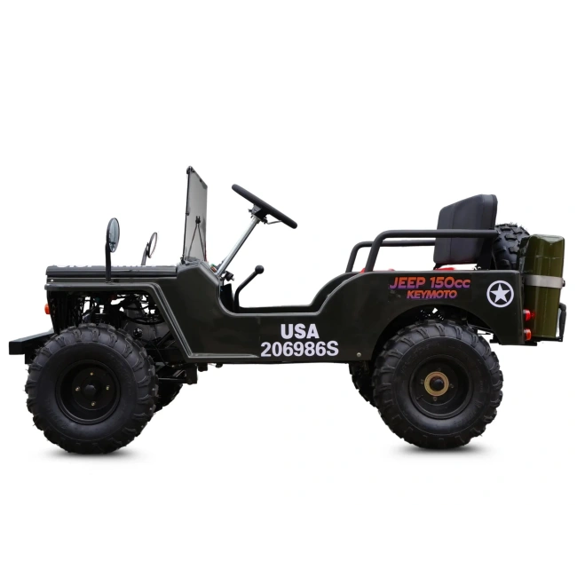 Mini Jeep Willys Dla dzieci Spalinowy 150cc - US-Army