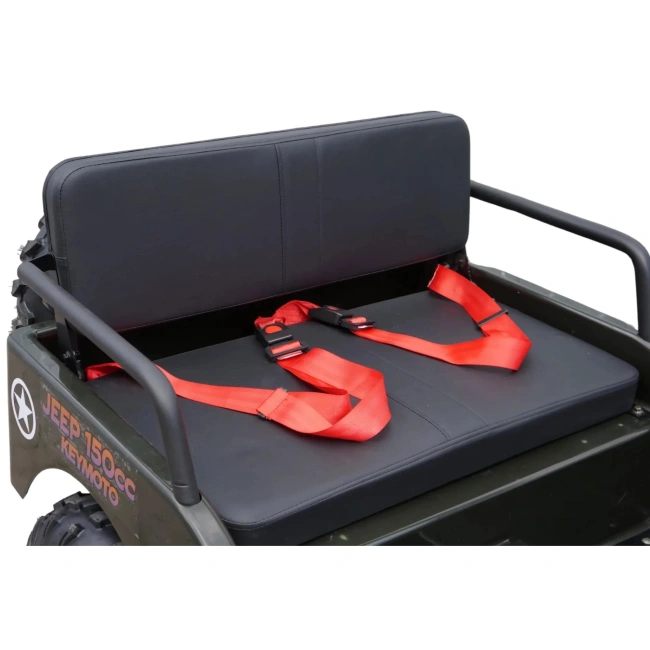 Dwuosobowy Mini Jeep Willys Spalinowy dla dzieci 8lat+ 150cc - US-Army
