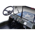Dwuosobowy Mini Jeep Willys Spalinowy dla dzieci 8lat+ 150cc - US-Army