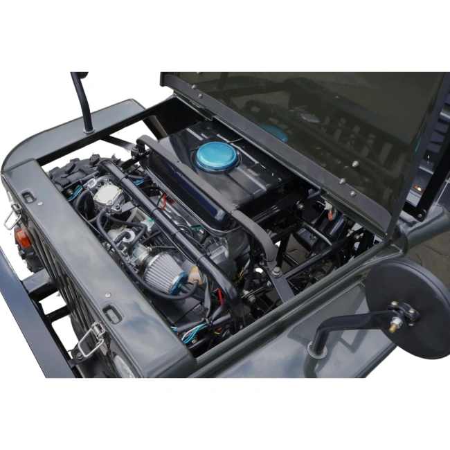 Dwuosobowy Mini Jeep Willys Spalinowy dla dzieci 8lat+ 150cc - US-Army