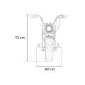 Mini motor elektryczny Chopper Warrior - 350W - różowy - dla dzieci 4+