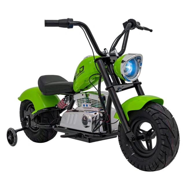 Motorek elektryczny dla dzieci Chopper Warrior - 350W -zielony