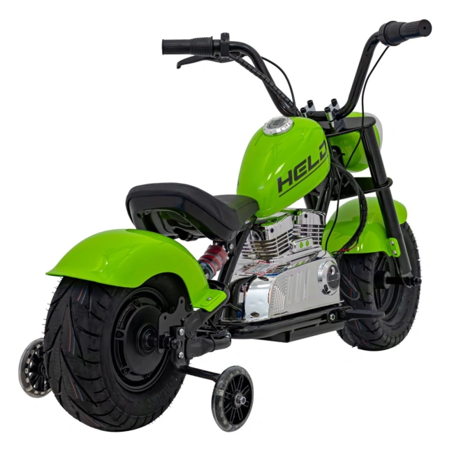 Motorek elektryczny dla dzieci Chopper Warrior - 350W -zielony