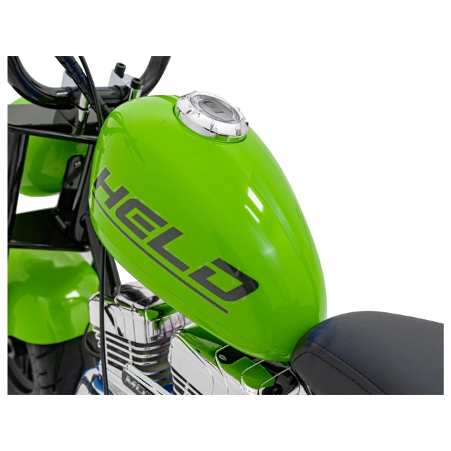 Mini motor elektryczny Chopper Warrior - 350W - zielony - dla dzieci 4+