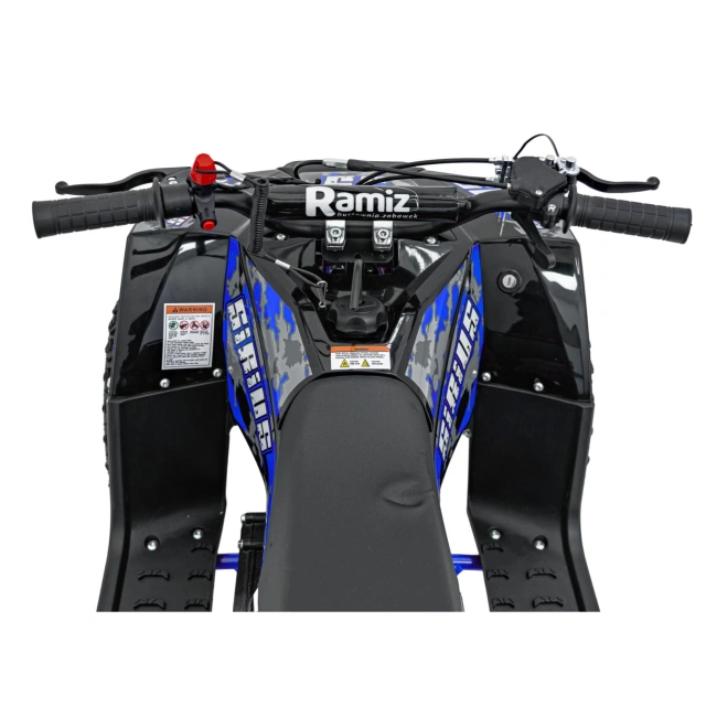 Mini Quad Spalinowy - Sirius 49cc - 35km/h - niebieski