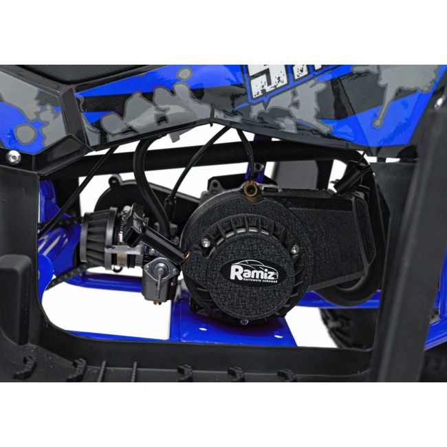 Mini Quad Spalinowy - Sirius 49cc - 35km/h - niebieski