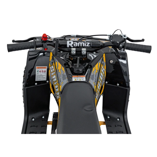 Mini Quad Spalinowy - Sirius 49cc - 35km/h - pomarańczowy
